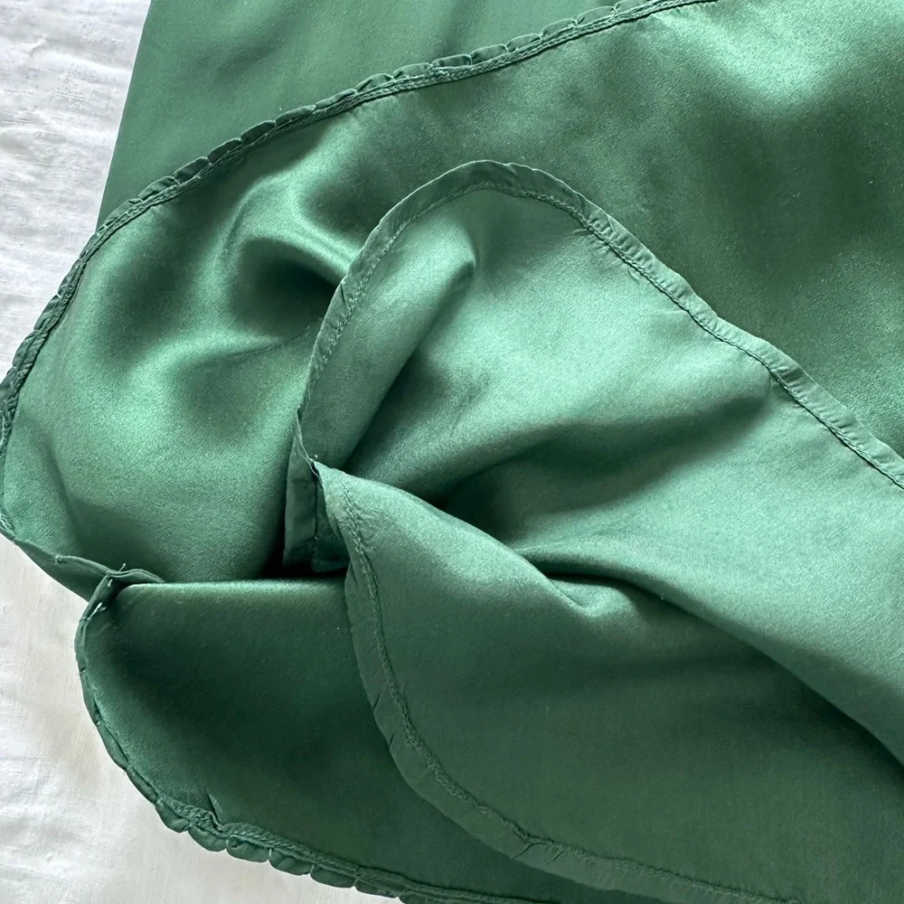 Isabel Marant Étoile Forest Green Designer Dress. Size 1/S.. - Picture 6 of 6